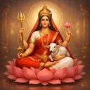 आरती देवी शैलपुत्री जी की - thumbnail