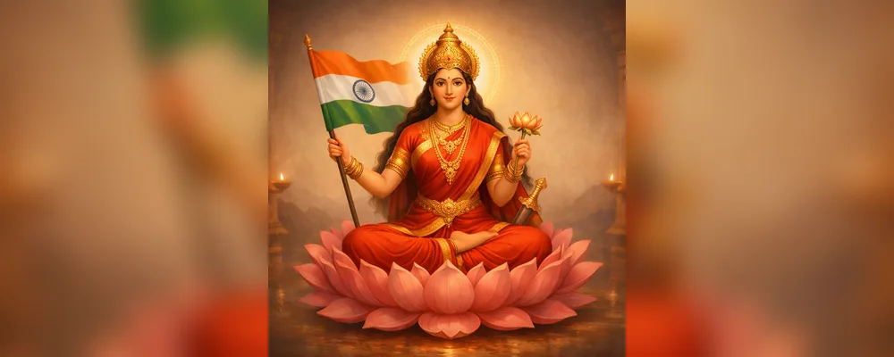 भारत माता की image