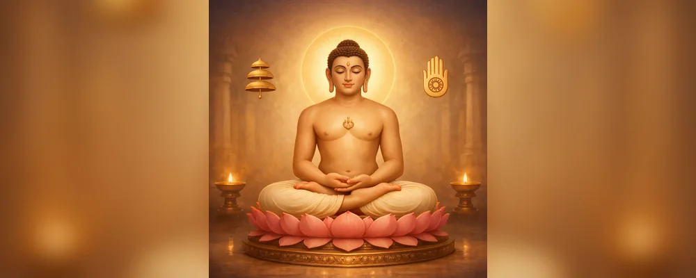 आरती: ॐ जय महावीर प्रभु image