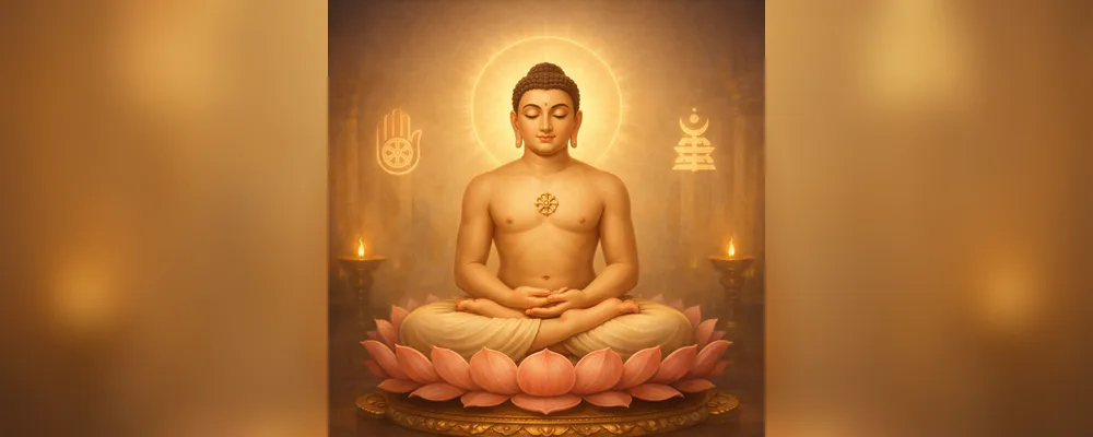 आरती: ॐ जय महावीर प्रभु image