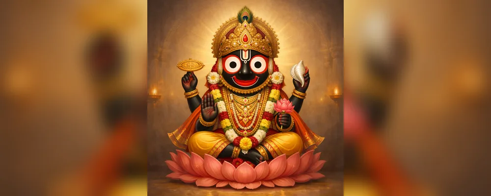 श्री जगन्नाथ आरती - चतुर्भुज जगन्नाथ image